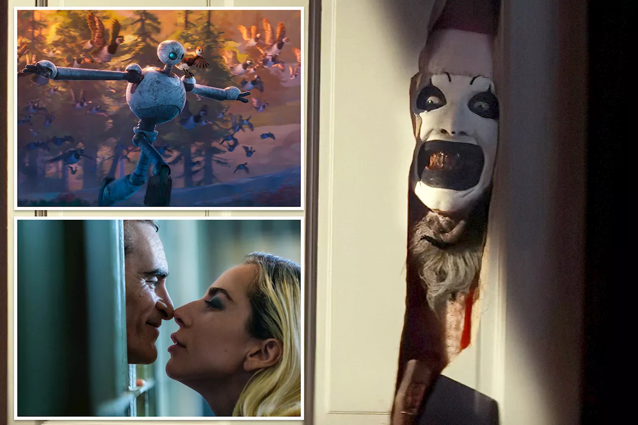 'Terrifier 3' eeks out the competition, while 'Joker' struggles at box office