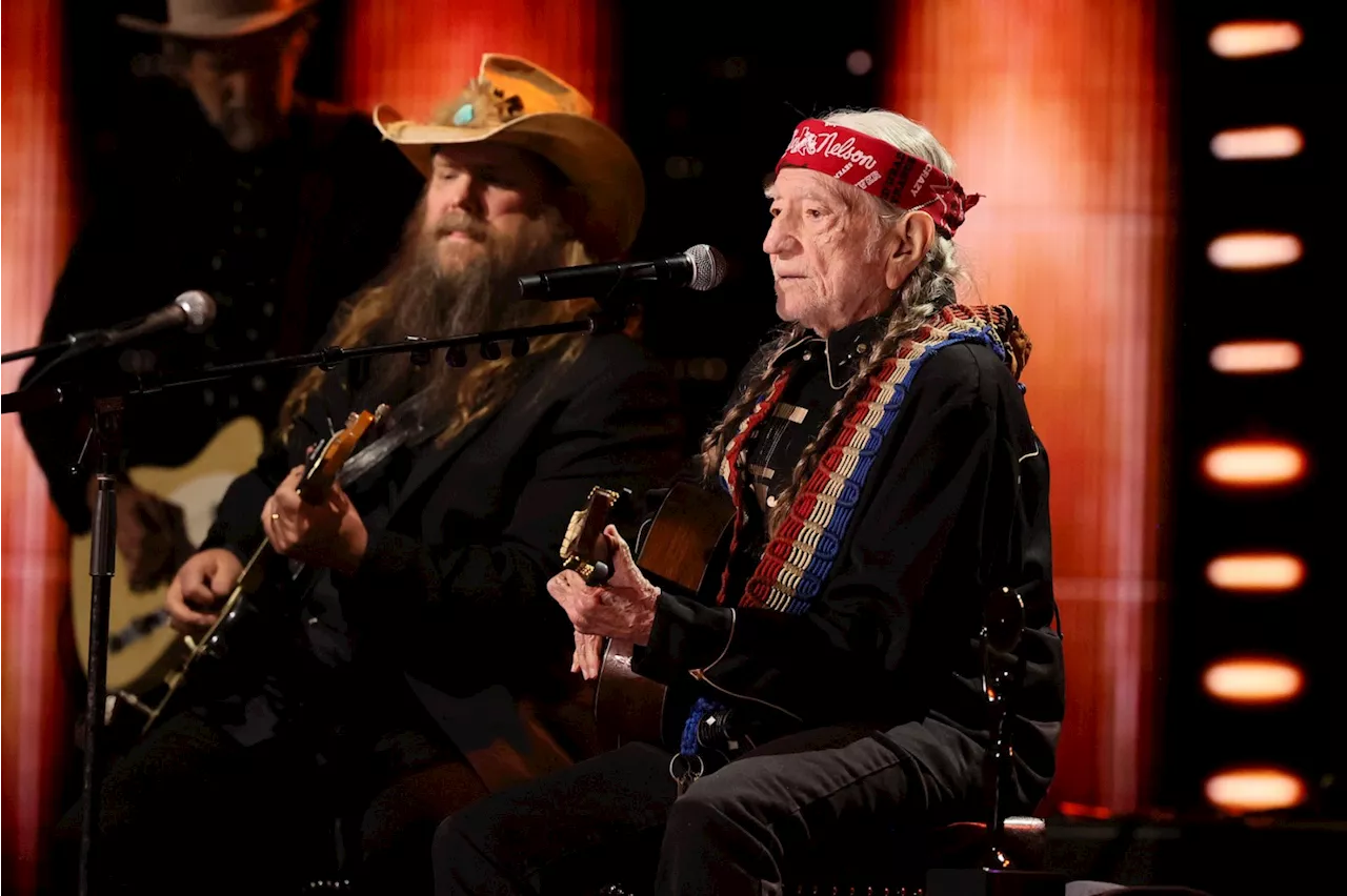 See Chris Stapleton Bring Out Surprise Guest Willie Nelson at ACL Fest