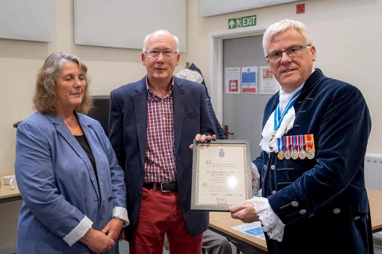 High Sheriff of Shropshire Rewards Tech-Savvy Volunteers at Shrewsbury Charity