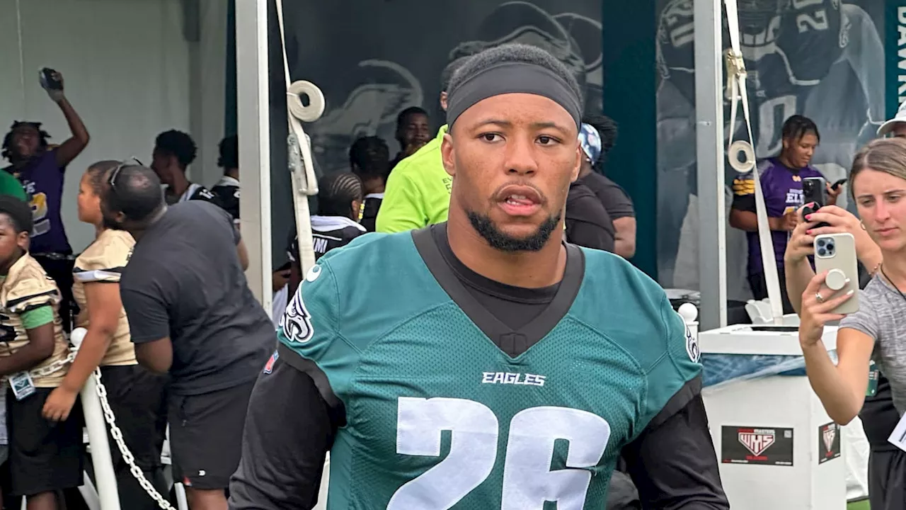 Eagles Saquon Barkley Hopes To End Surprising Trend In Week 6