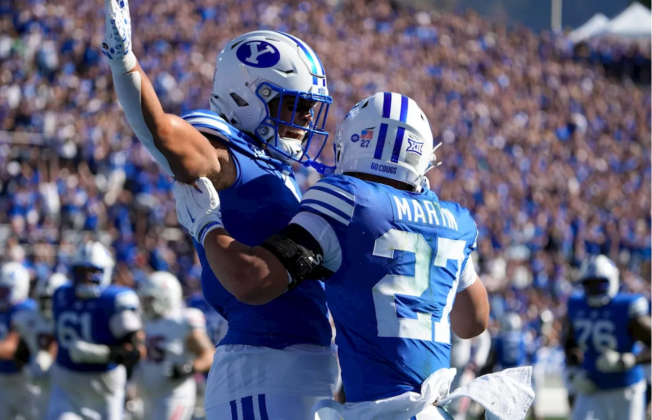 BYU moves to the top of the Big 12 standings after stomping the Arizona Wildcats