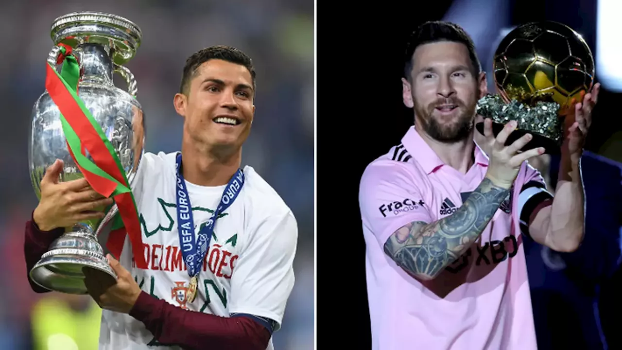 Treble winner claims he could've been in Cristiano Ronaldo/Lionel Messi GOAT debate but didn't feel like it