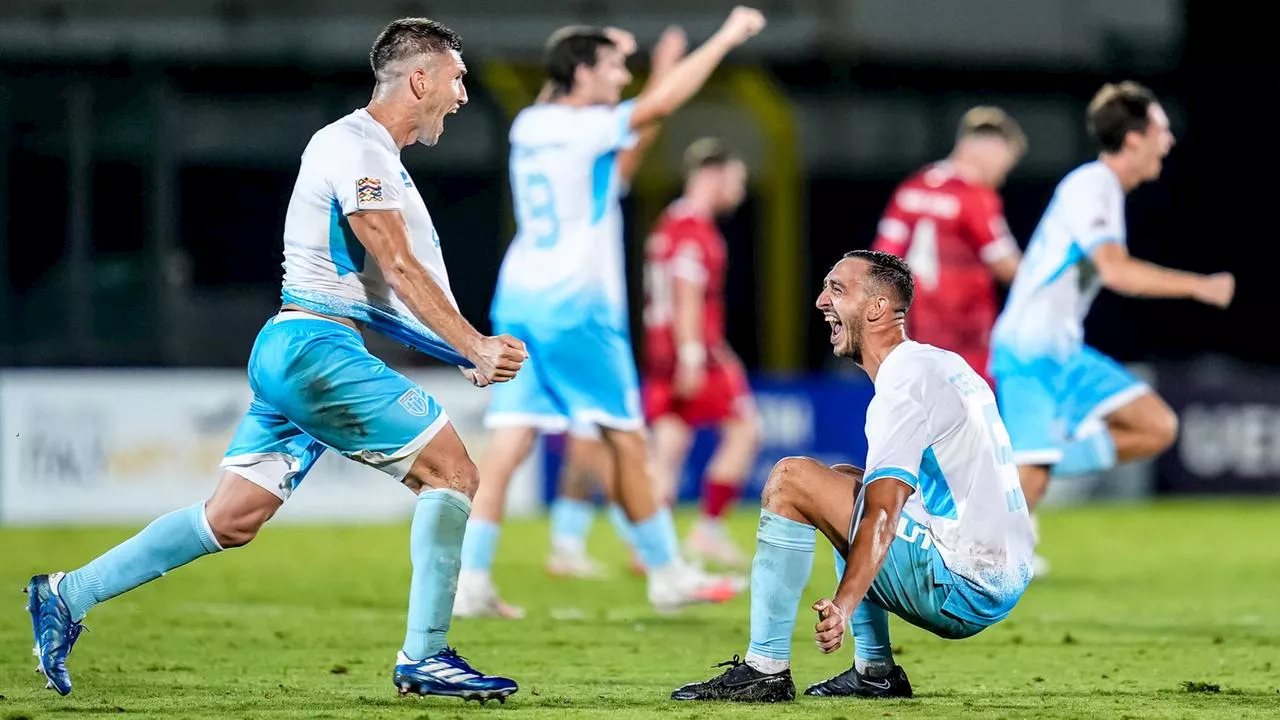 Nations League, Liga D - Fußballzwerge im Siegesrausch