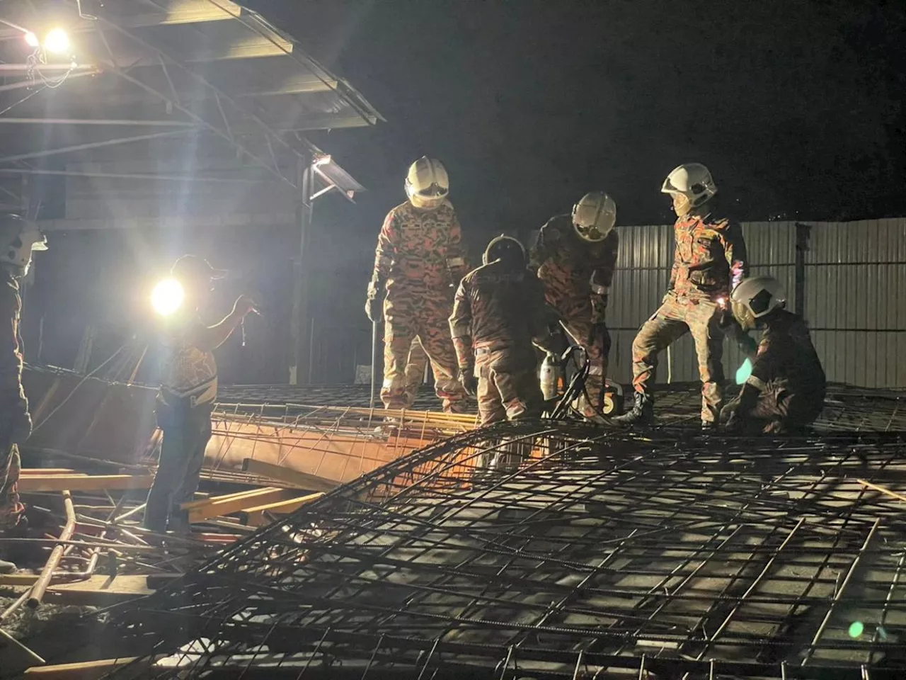 Building collapse at Melaka construction site kills one, injures two