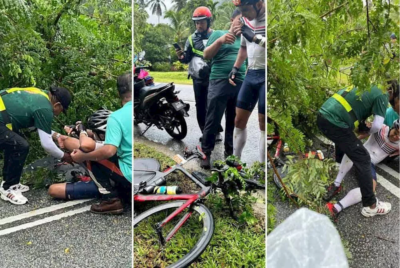 Muay MP Syed Saddiq sustains injuries in Ironman Malaysia cycling crash