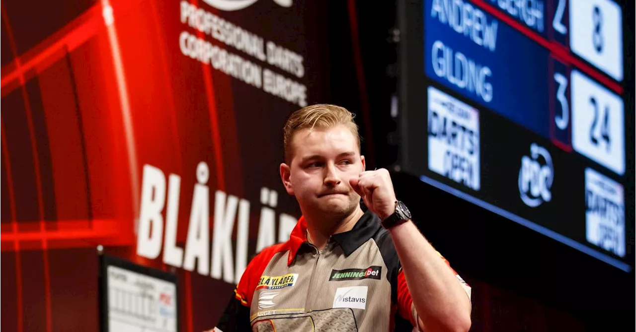 Historique : deux Belges opposés lors d’une demi-finale au World Grand Prix de fléchettes