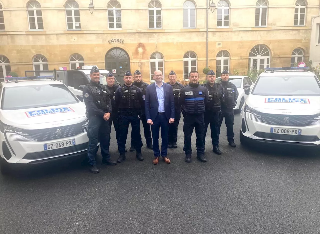 Vélos, voitures neuves et bientôt motos : la police municipale équipée à Bergerac