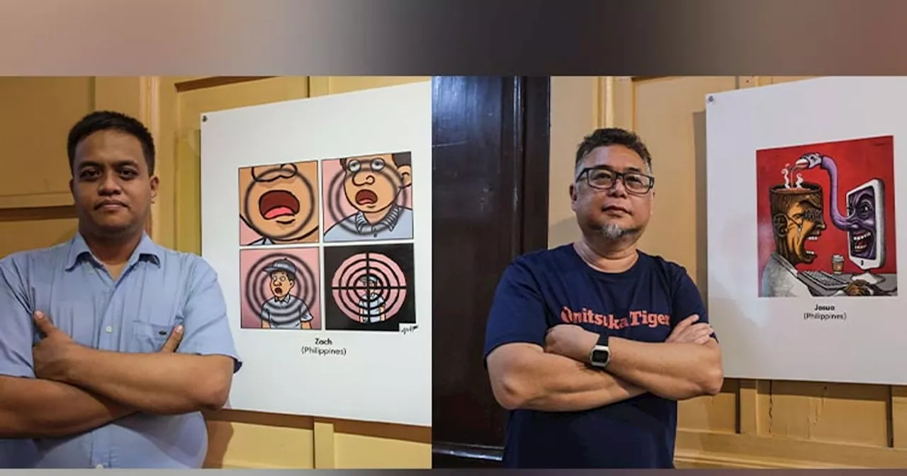 Cartoonists showcase democracy, press freedom at UP Cebu