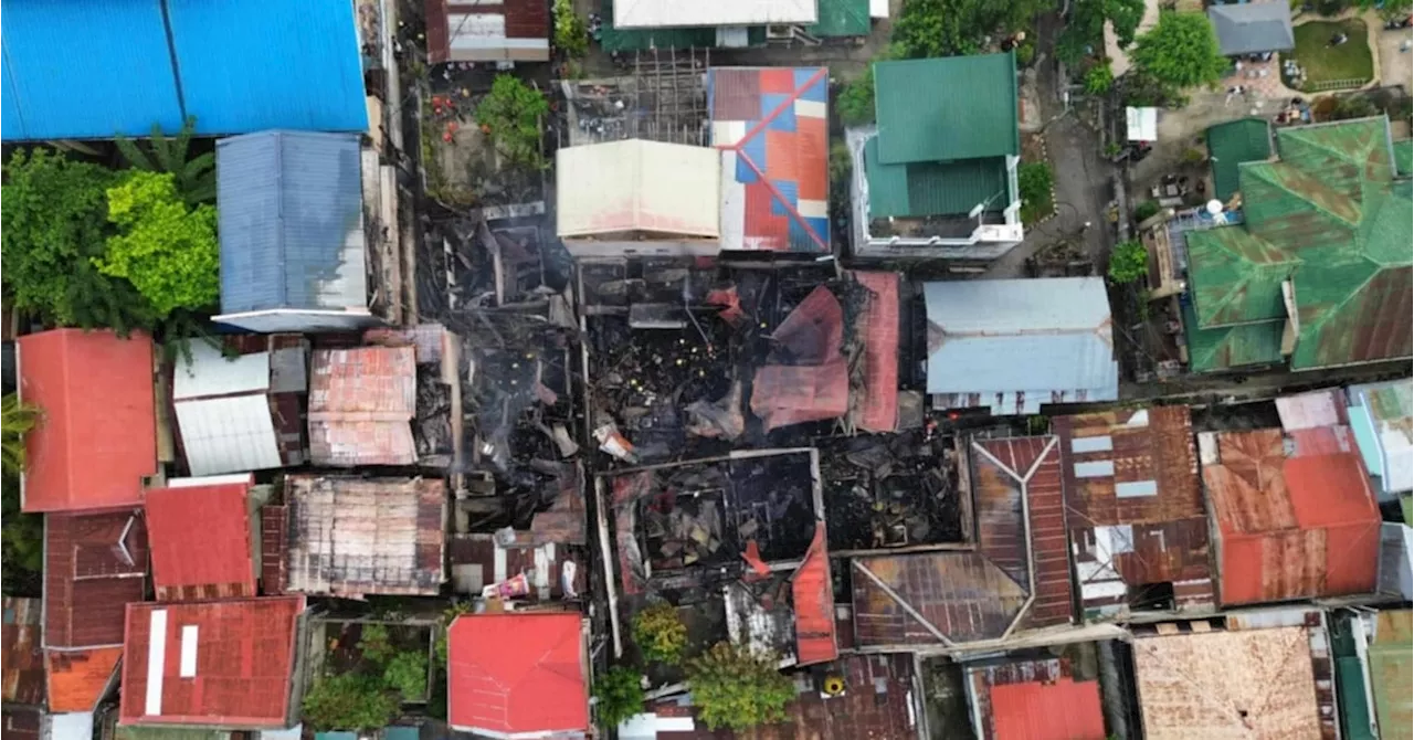 Fire destroys 12 homes, damages 3 others in Barangay Mambaling