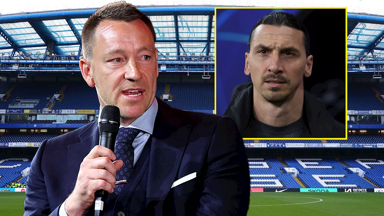 John Terry takes brutal swipe at Zlatan Ibrahimovic over Chelsea trophy comments...