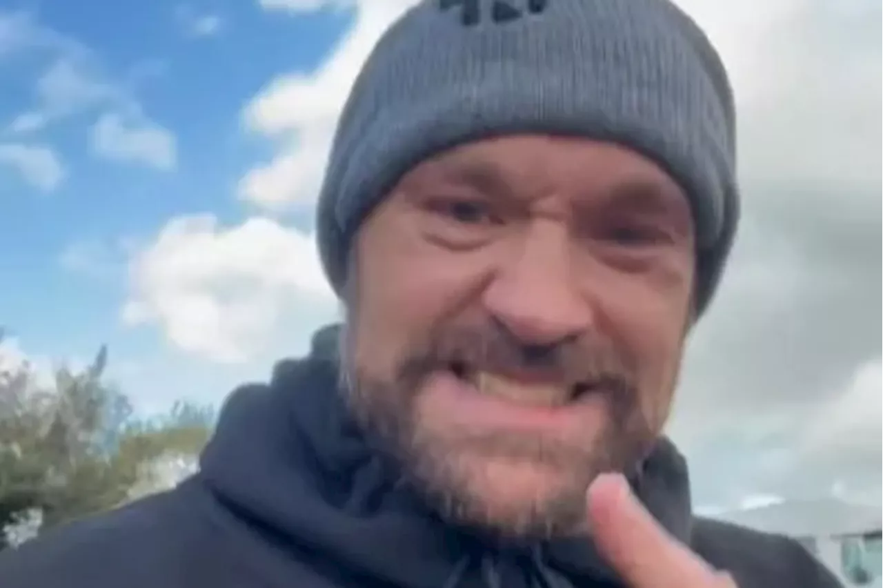 Tyson Fury sends ‘revenge’ warning to Oleksandr Usyk as he counts down to rematch...