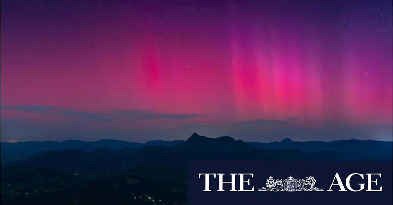 Spectacular Aurora Australis paints Australian skies as far north as Queensland