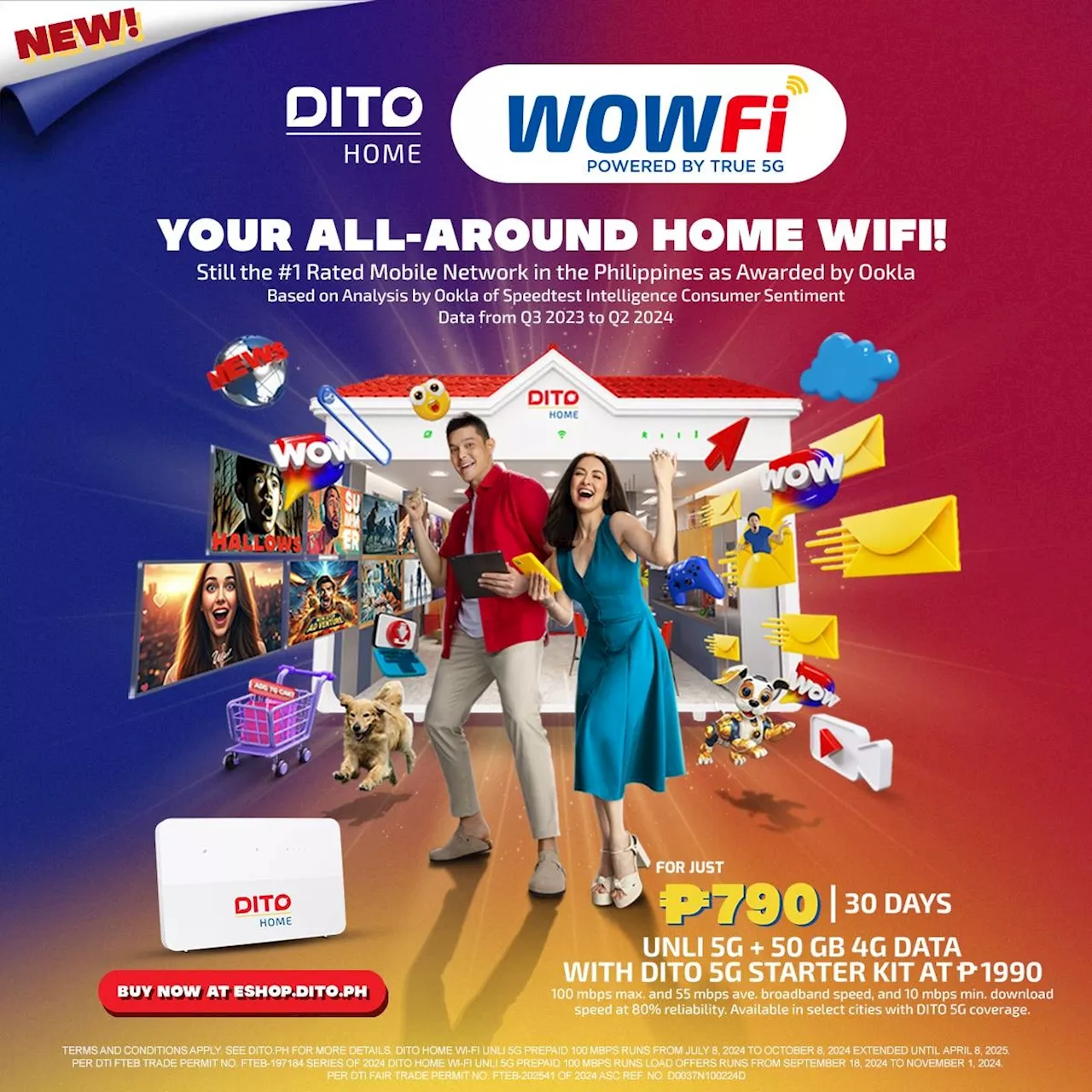 Revolutionizing home connectivity with the new DITO Home WOWFi