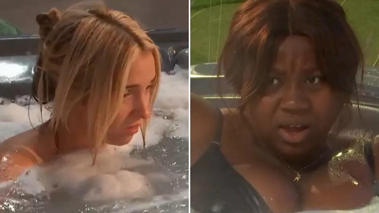 Shock moment Big Brother’s Lily and Daze break huge nomination rule during late night hot tub chat...