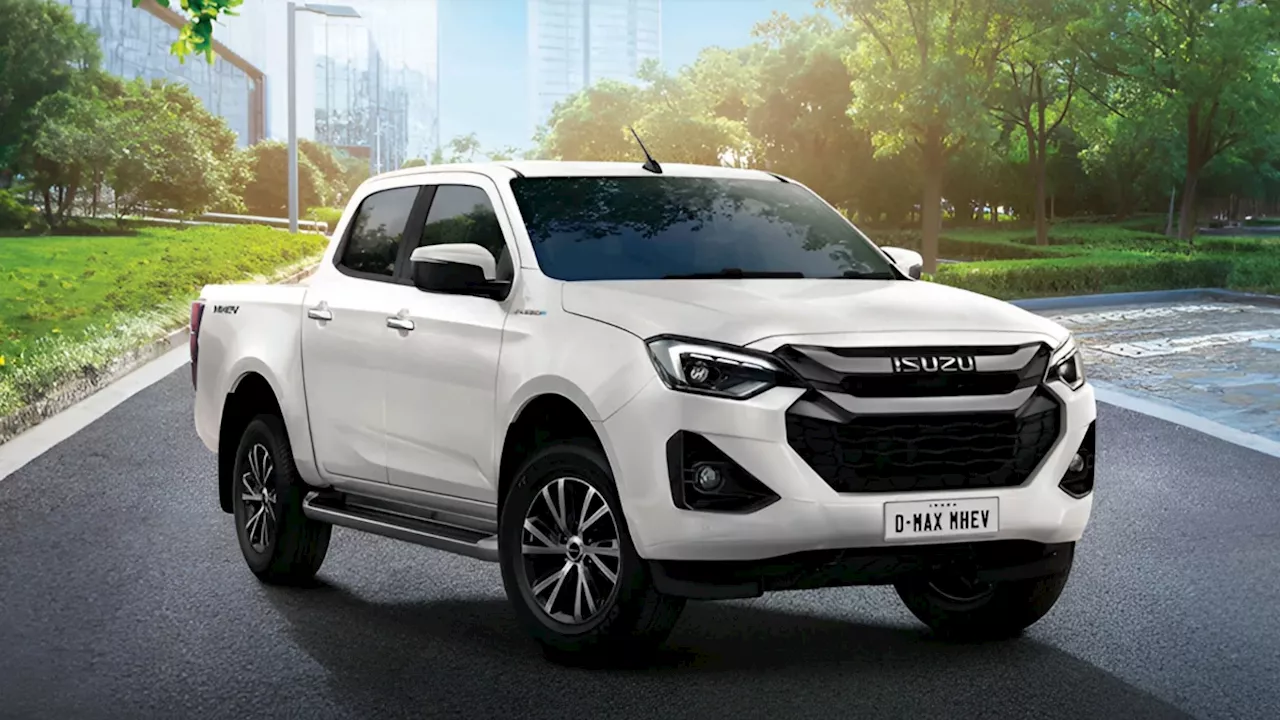 This is the first production mild-hybrid Isuzu D-Max