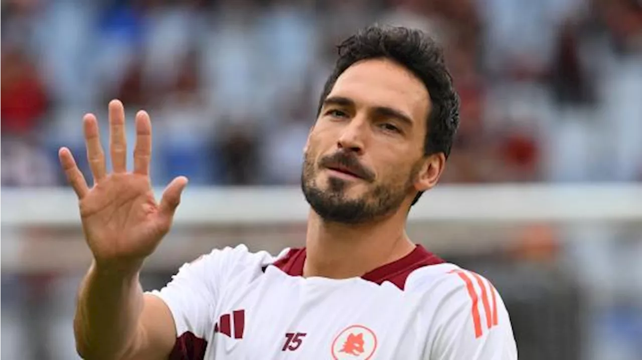 Roma, Hummels scalpita e chiede spazio: 'Mi sento in forma, sto bene per giocare'