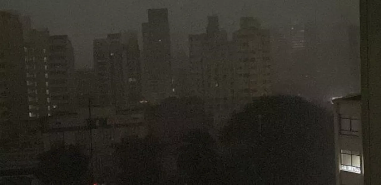 Tempestade causa apagão e uma morte em São Paulo; 3 morrem em Bauru