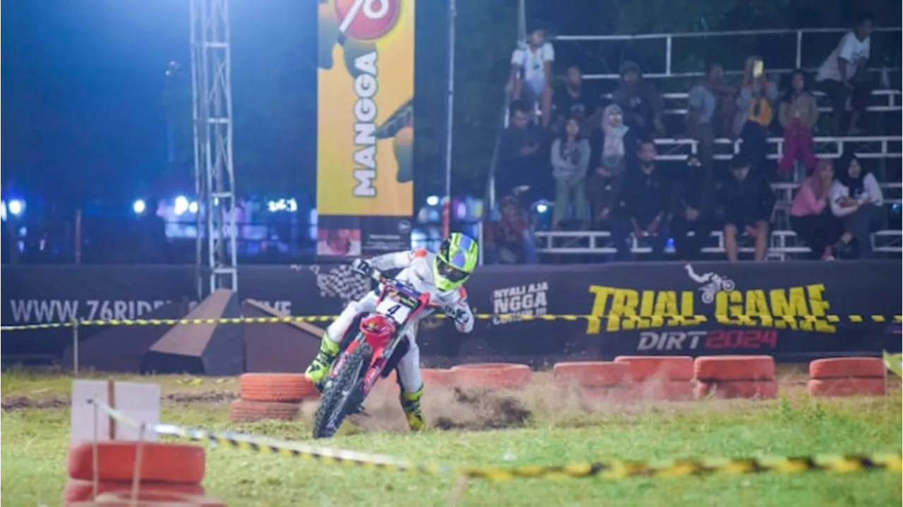 Sengit, Puluhan Crosser Gaspol Habis-habisan di Final Trial Game Dirt 2024 Malang