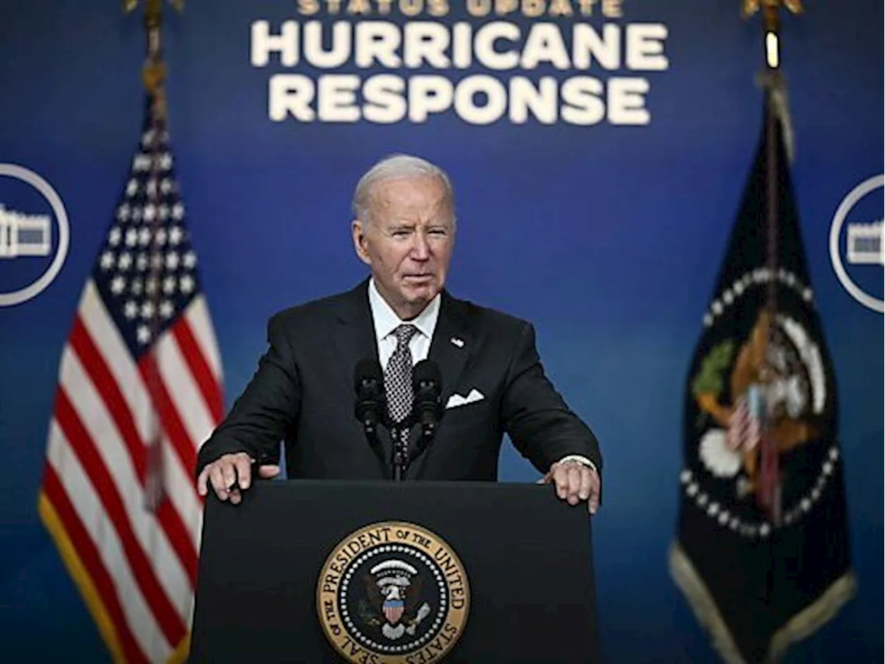 Biden besucht Florida nach Hurrikan 'Milton'