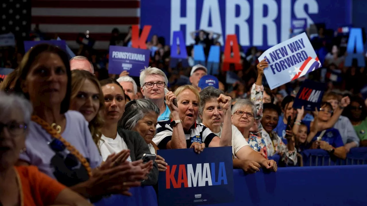 US-Wahl: Wie Kamala Harris Frauen und Männer gewinnen will