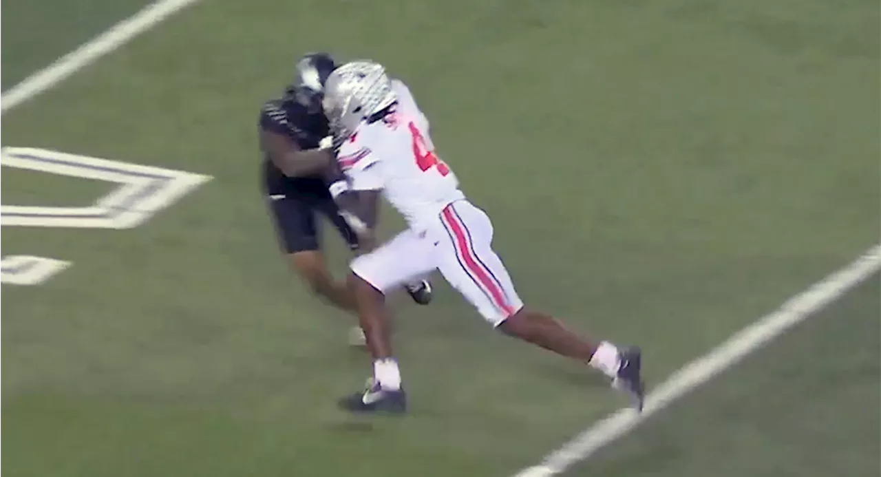 Questionable Offensive Pass Interference Call Against Wide Receiver Jeremiah Smith Costs Ohio State Dearly