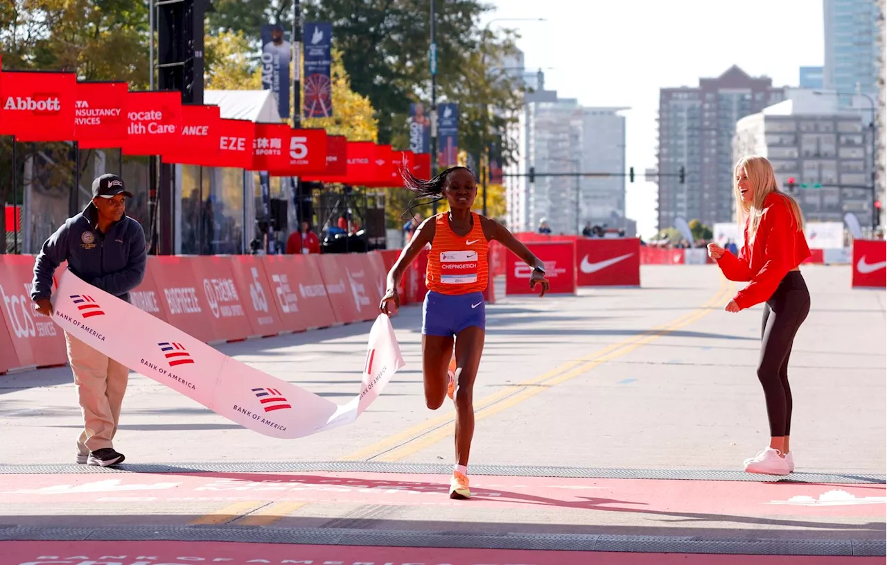 Marathon de Chicago : La Kényane Chepngetich pulvérise le record du monde et devient la première femme sous les 2h10