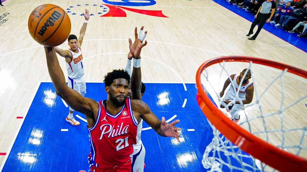 76ers rule out All-Star Joel Embiid for the rest of preseason with knee concerns