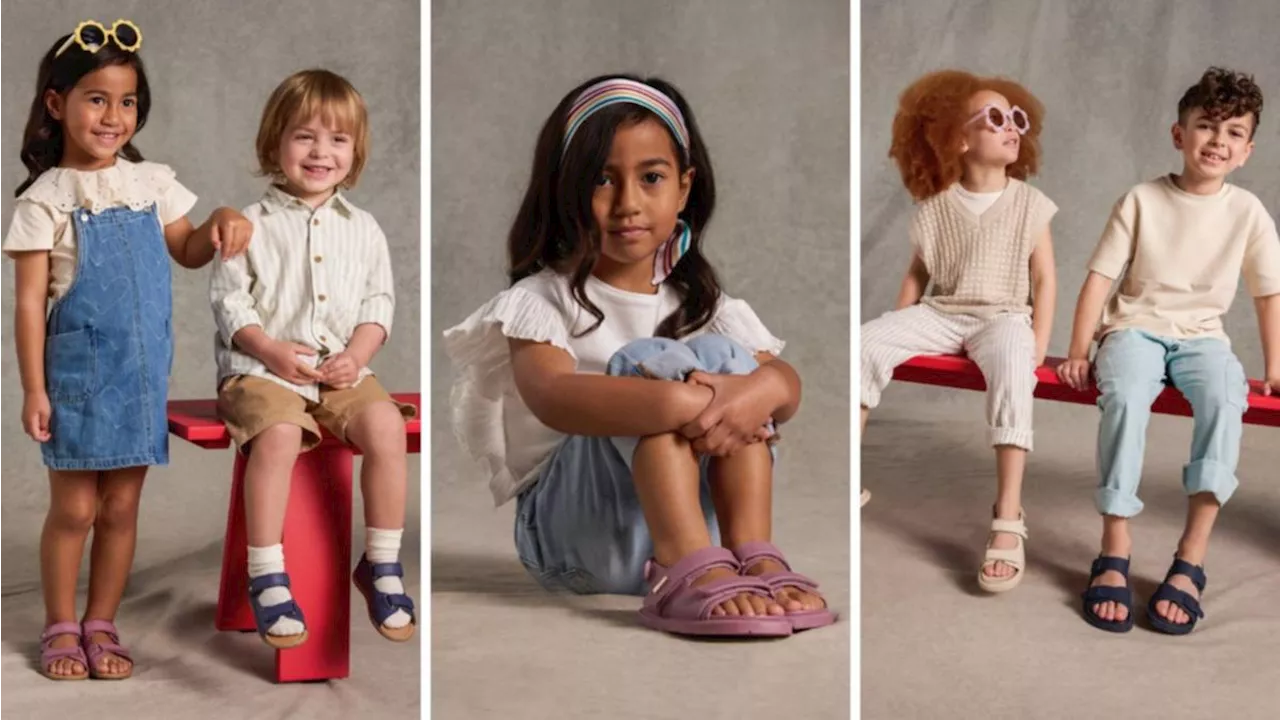 Clarks releases stylish kids summer sandals starting at $69.95: Perfect footwear for Aussie children