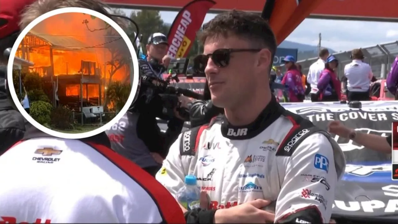 Supercars driver Declan Fraser details ‘gut-wrenching’ loss from fire that burnt down his Gold Coast house