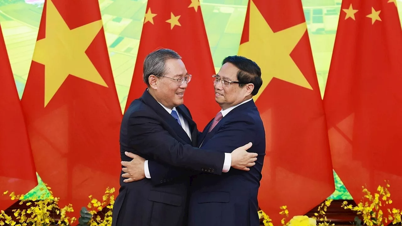 China's Premier Li talks trade in Vietnam despite differences over South China Sea