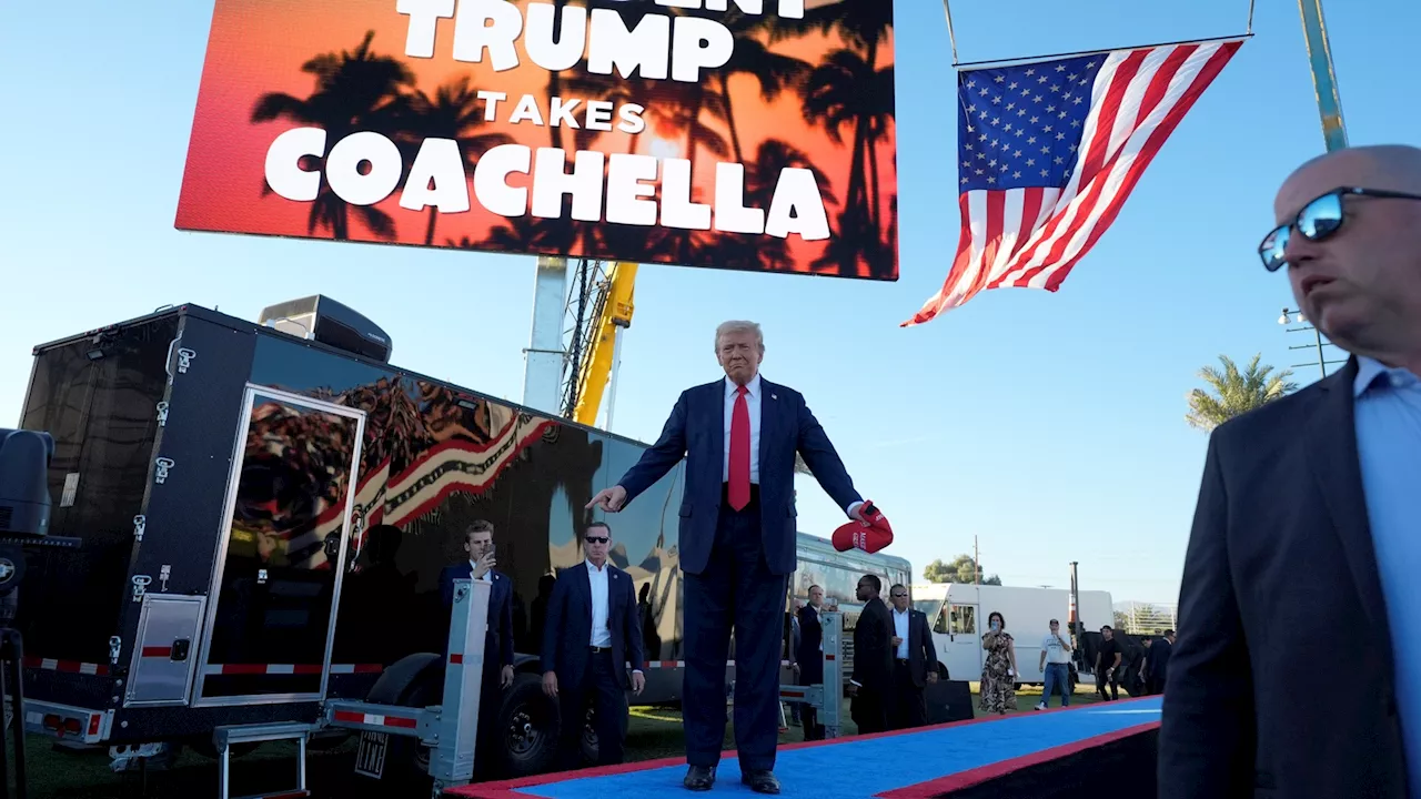 Man arrested near Trump rally with loaded firearm, high-capacity magazine in SoCal: officials