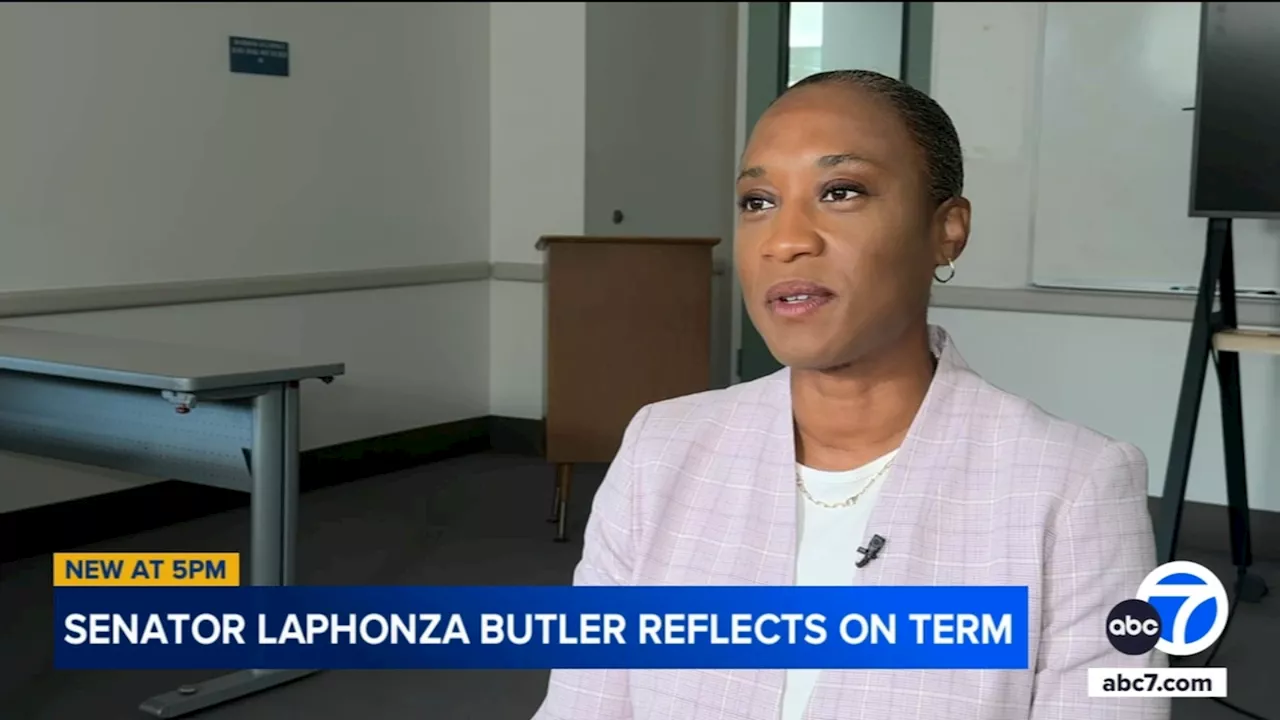 California Sen. Laphonza Butler says she's doing everything she can to elect Kamala Harris