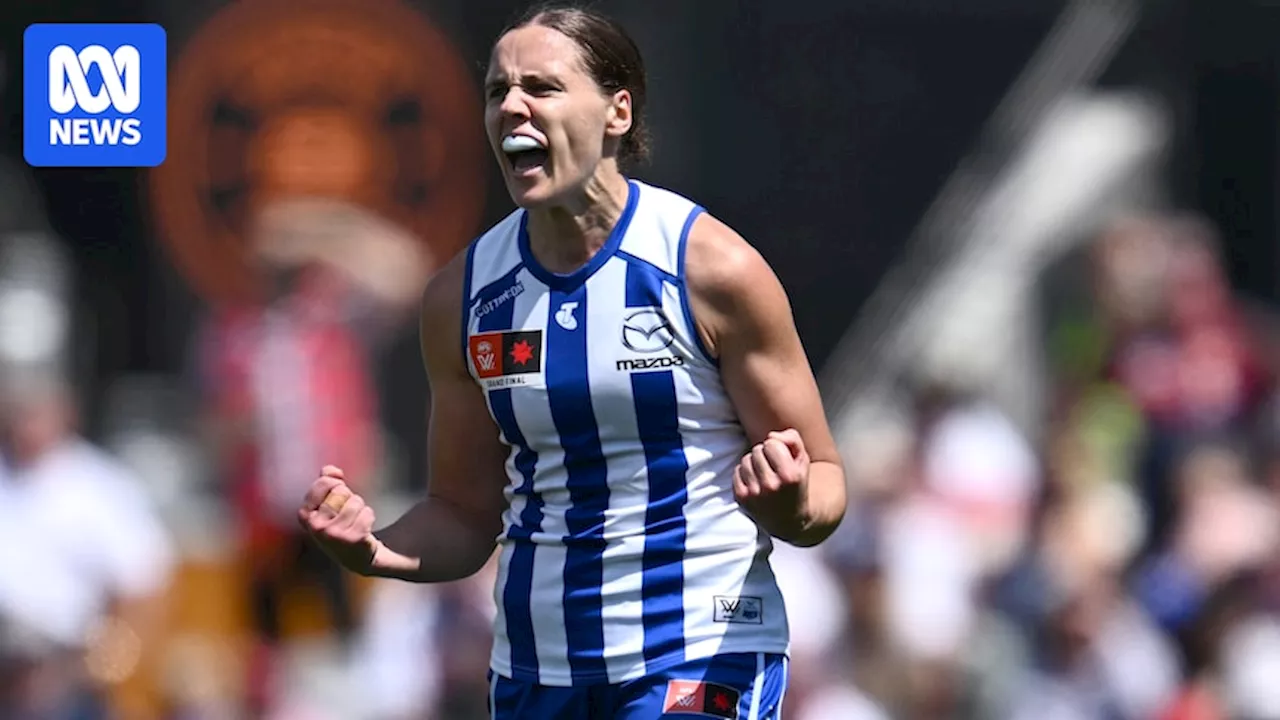 Kangaroos crush Swans to reclaim top spot on AFLW ladder with 60-point victory