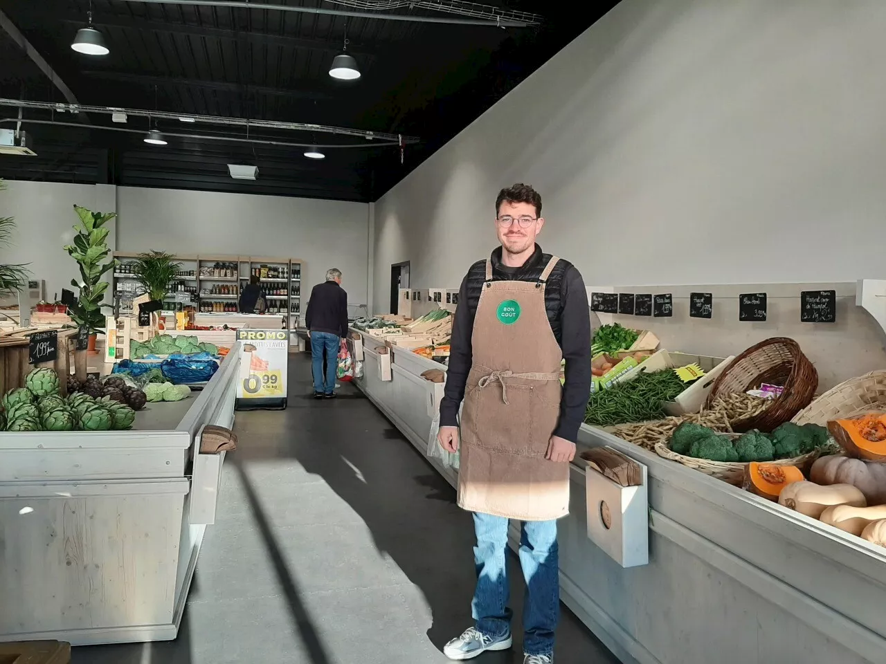 Vannes : des légumes non calibrés et des corbeilles déclassées dans ce nouveau primeur