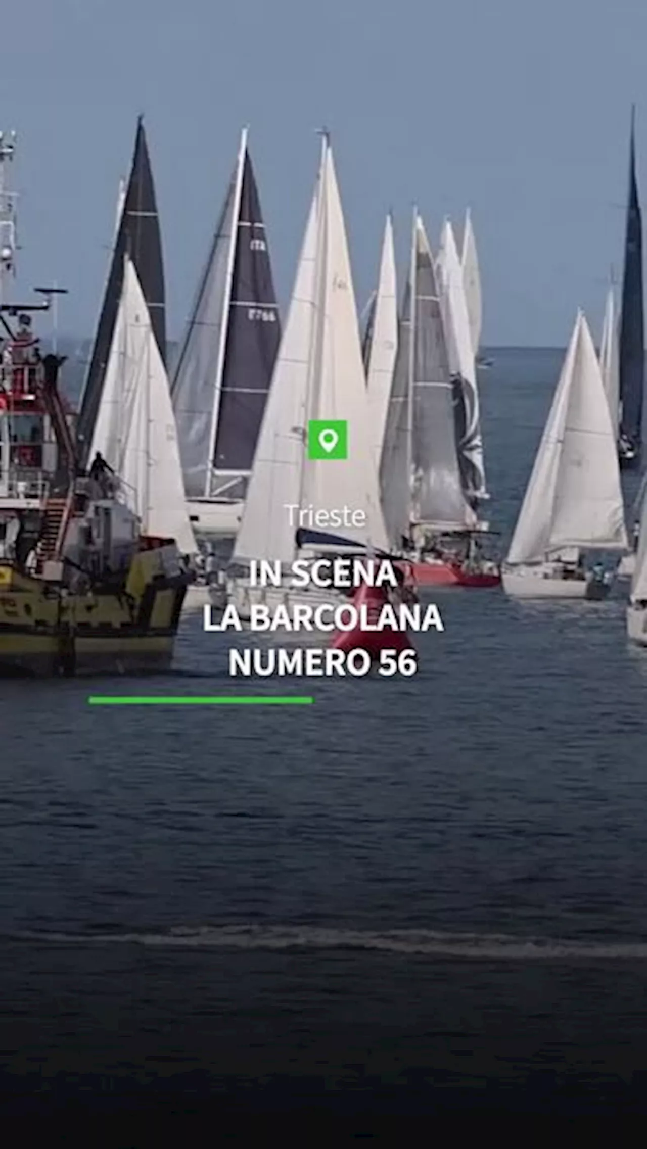 Barcolana numero 56, nel golfo di Trieste 1.757 vele