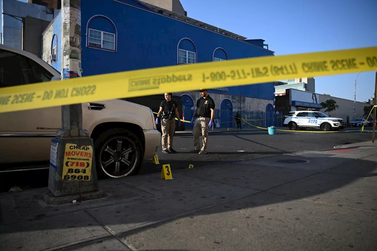 Brooklyn man shot dead in hail of bullets near clothing store: cops