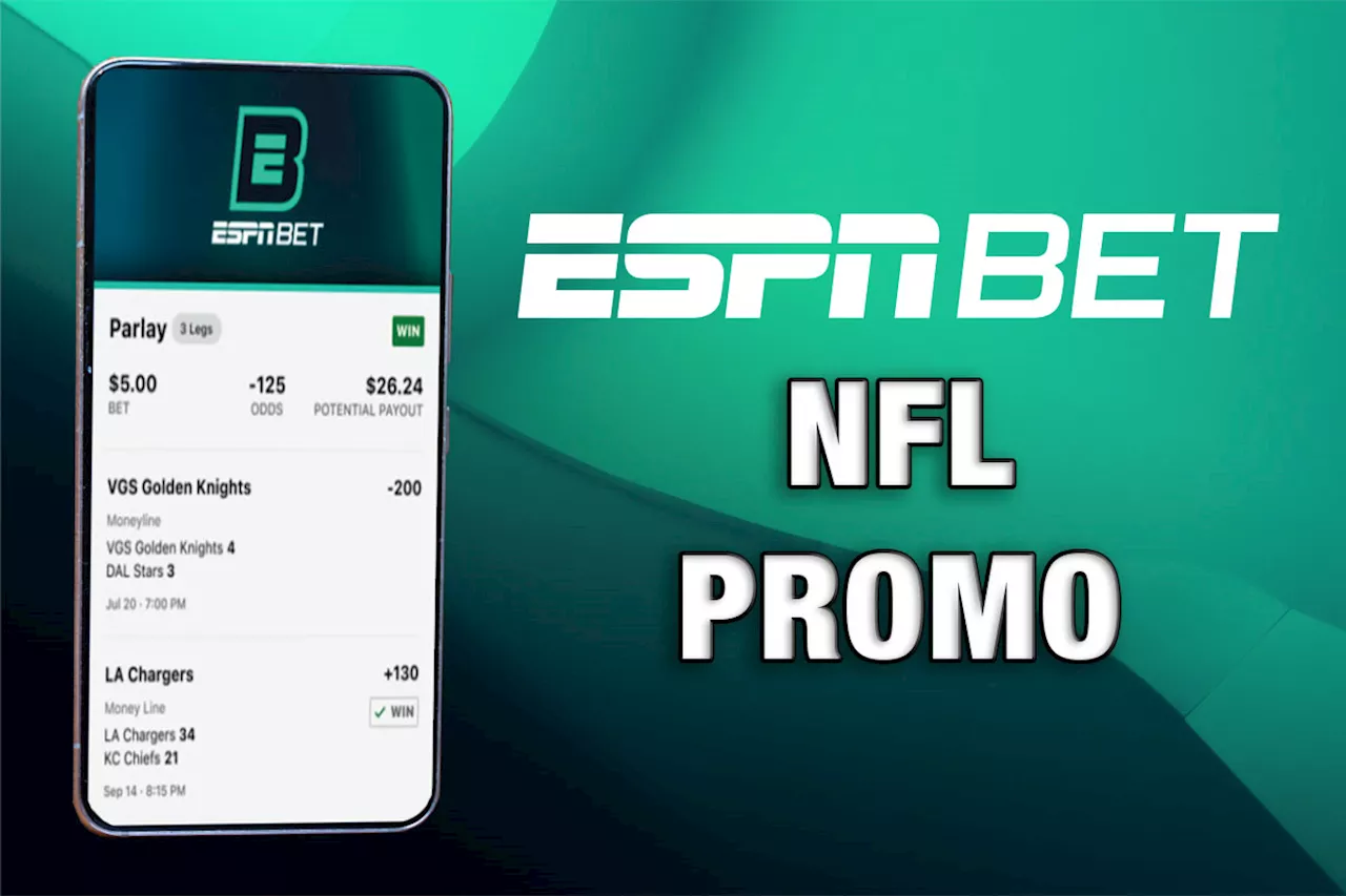 ESPN BET NFL promo: Claim $1,000 Week 6 bet reset with code AMNY