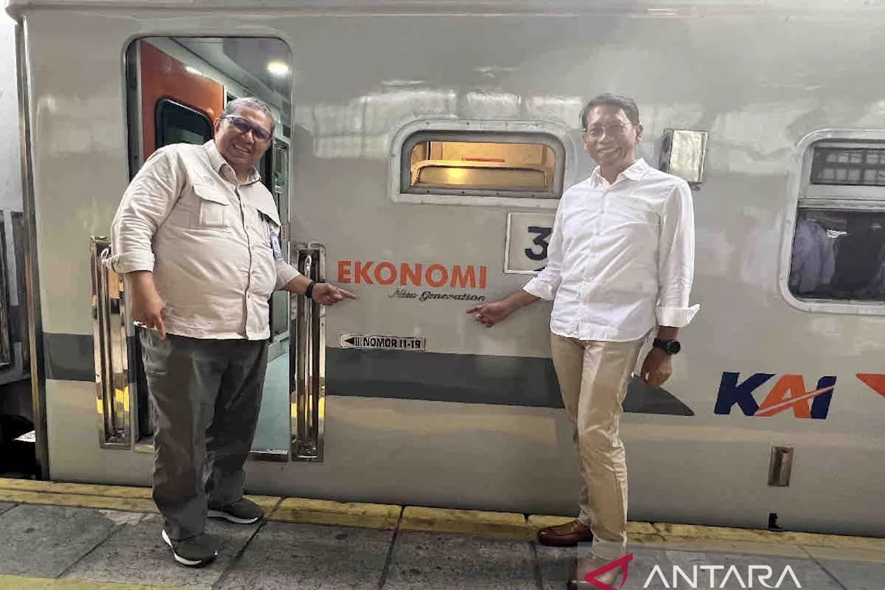 Dirjen Perkeretaapian: Kereta ekonomi di Pasar Senen berasa eksekutif