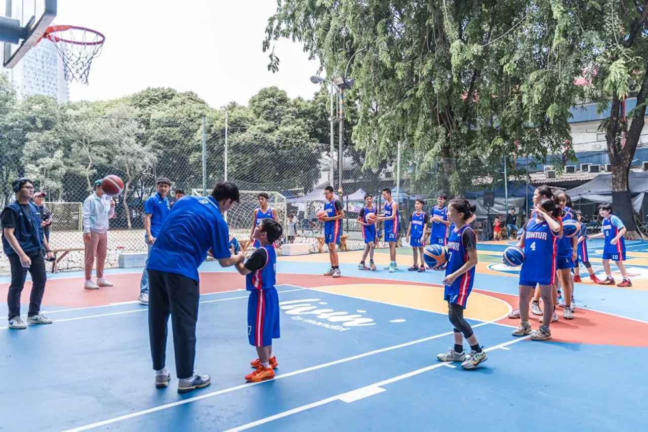 Program IBL Playground Bangun Kembali 51 Lapangan Basket Komunitas dan Sekolah