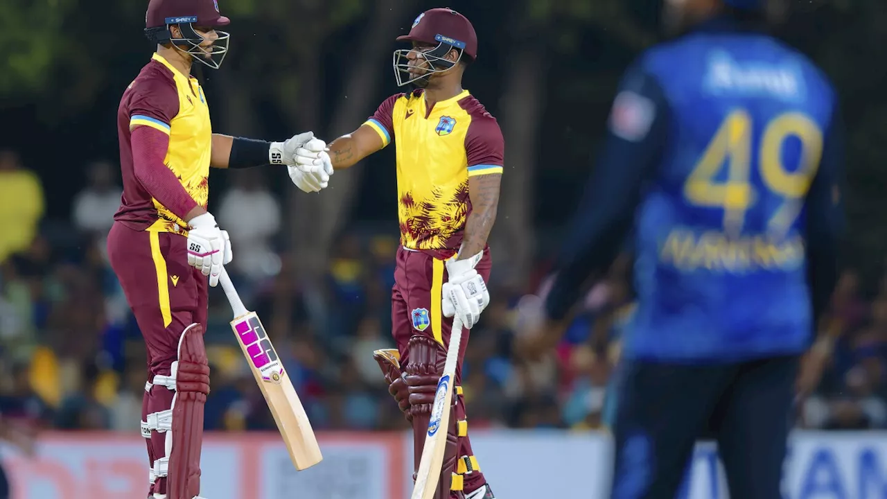 King and Lewis quick 50s lead West Indies to a 5-wicket win over Sri Lanka in T20 series opener