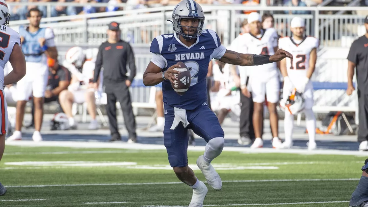 Savion Red runs for 4 TDs as Nevada wins wild finish with Oregon State, 42-37