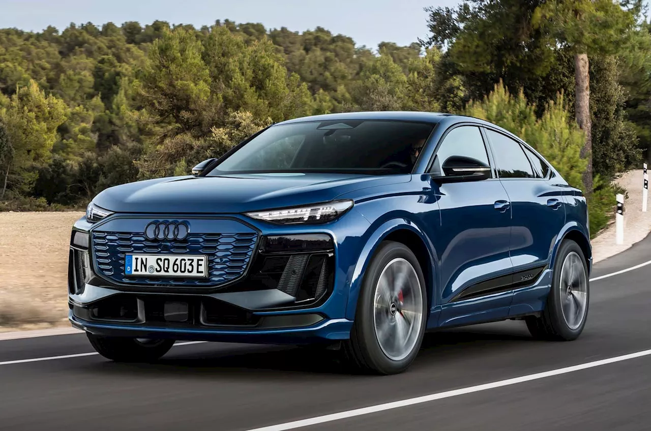 The new coupé version of Audi's Q6 SUV can drive 408 miles per charge