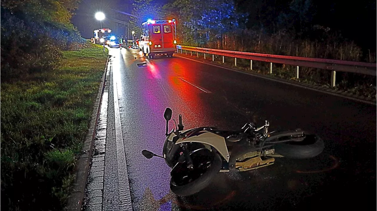 Mindelzell/Bayersried: Unfall bei Mindelzell: Motorradfahrer erliegt seinen schweren Verletzungen