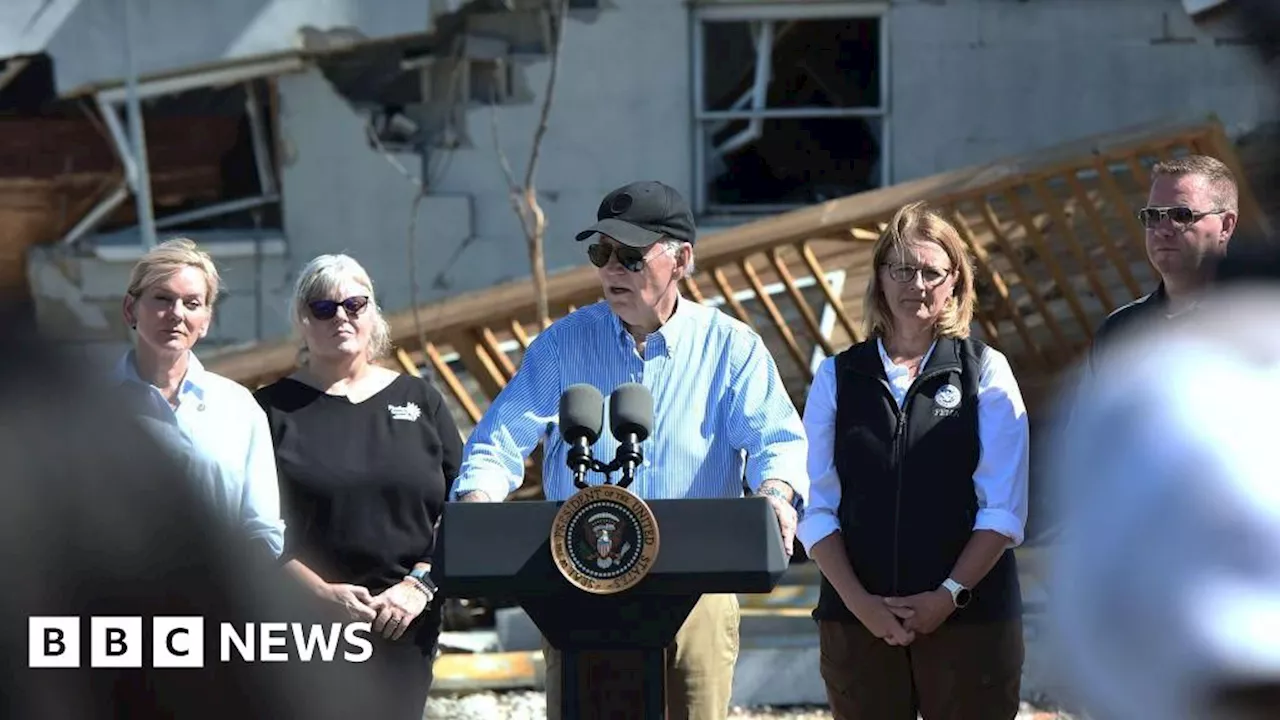 Biden pledges $500 million for Florida power grid after Hurricane Milton