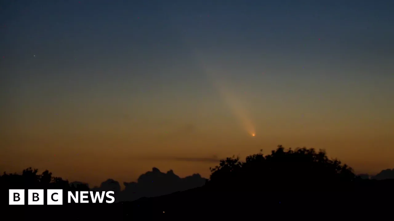 Black Country photographer captures rare comet over Kinver