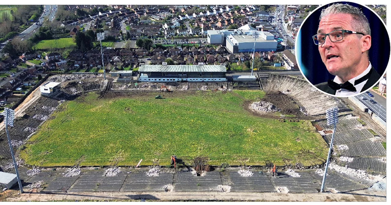 Casement Park episode has left 'big gaping wound' in Belfast says GAA chief