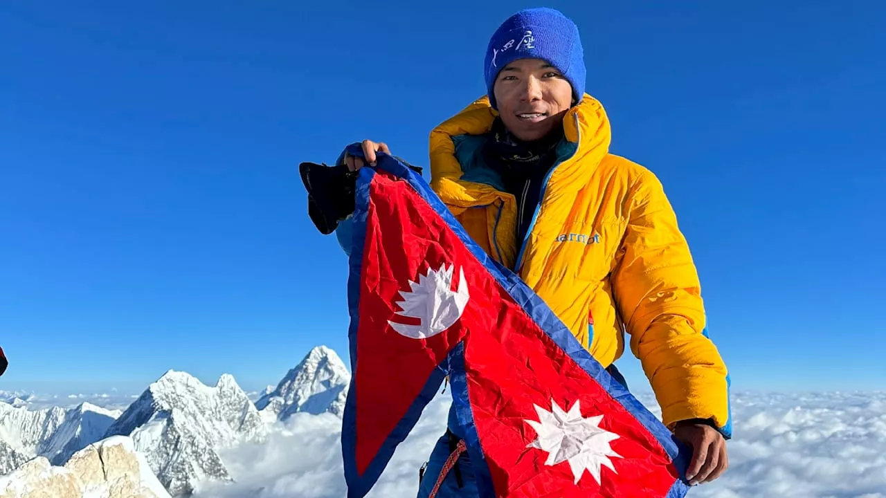 18-jähriger Nima Rinji Sherpa erobert alle 8000er Gipfel der Welt