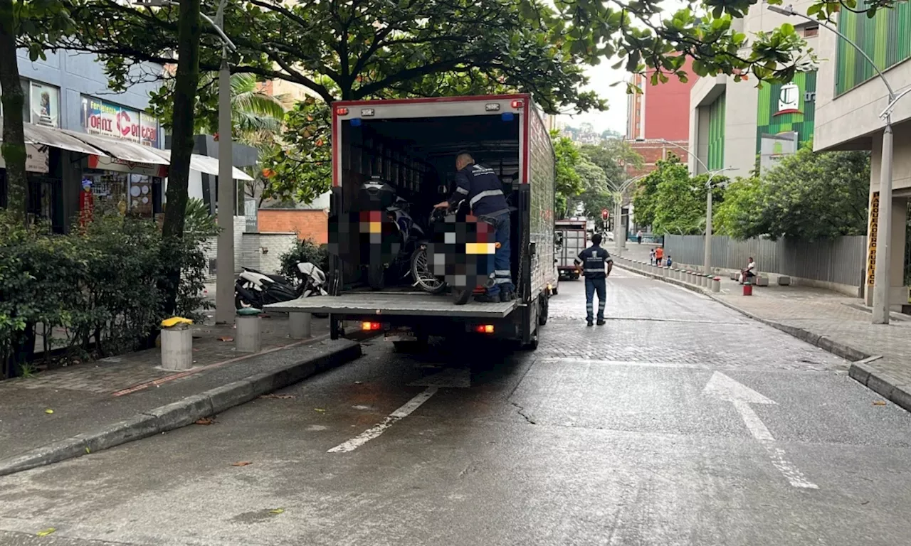 Invasión a carril del tranvía de Medellín deja 350 multas y más de 180 inmovilizaciones