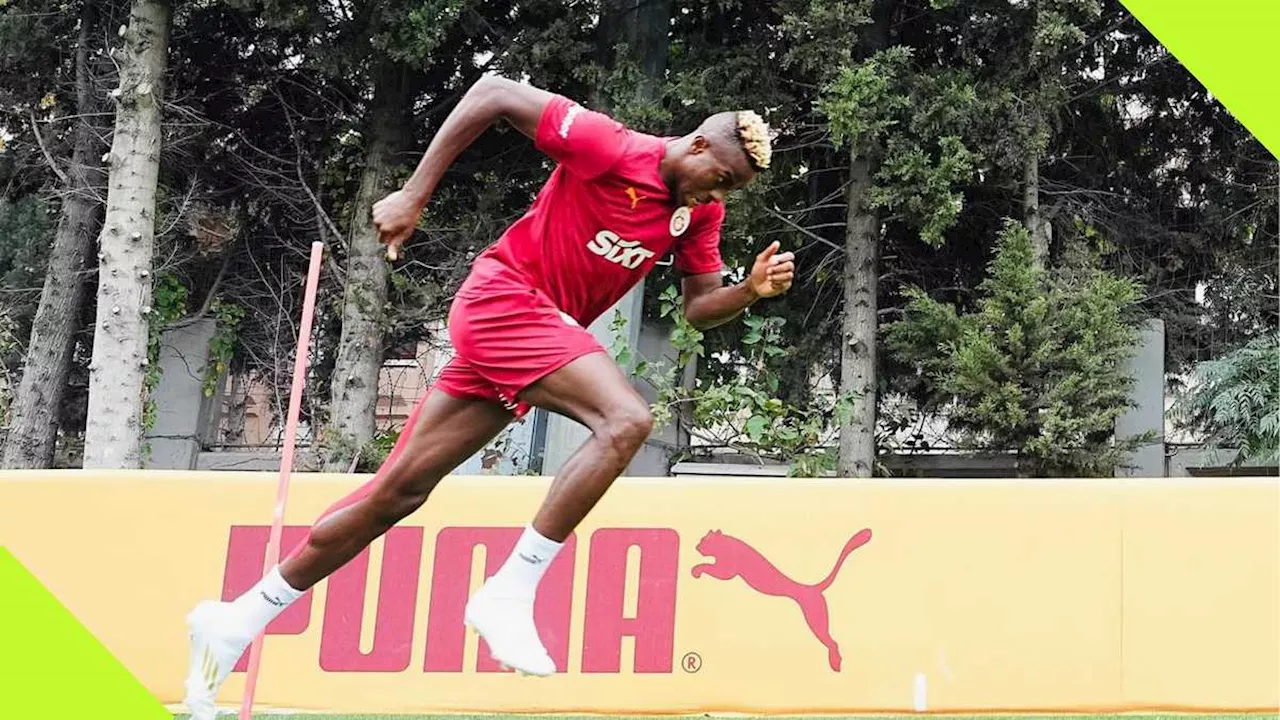 Victor Osimhen Resumes Galatasaray Training As He Nears Injury Return