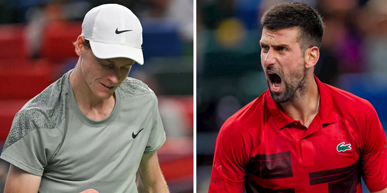 Sinner-Djokovic diretta finale Shanghai: Jannik trionfa in due set 7-6(4), 6-3 LIVE